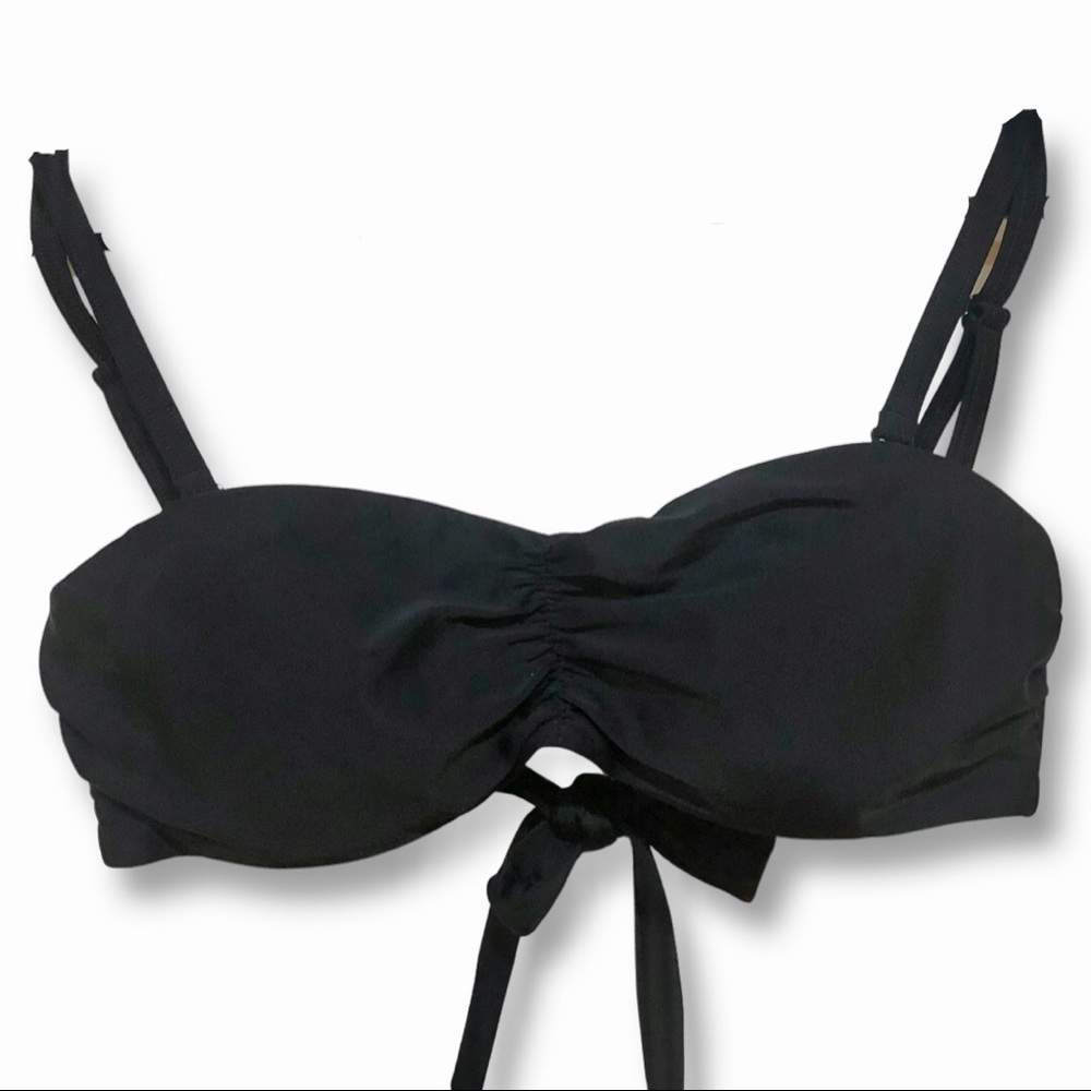 Prana Cosima Bandeau ***UNDERWIRE*** Swim Top - Black, S